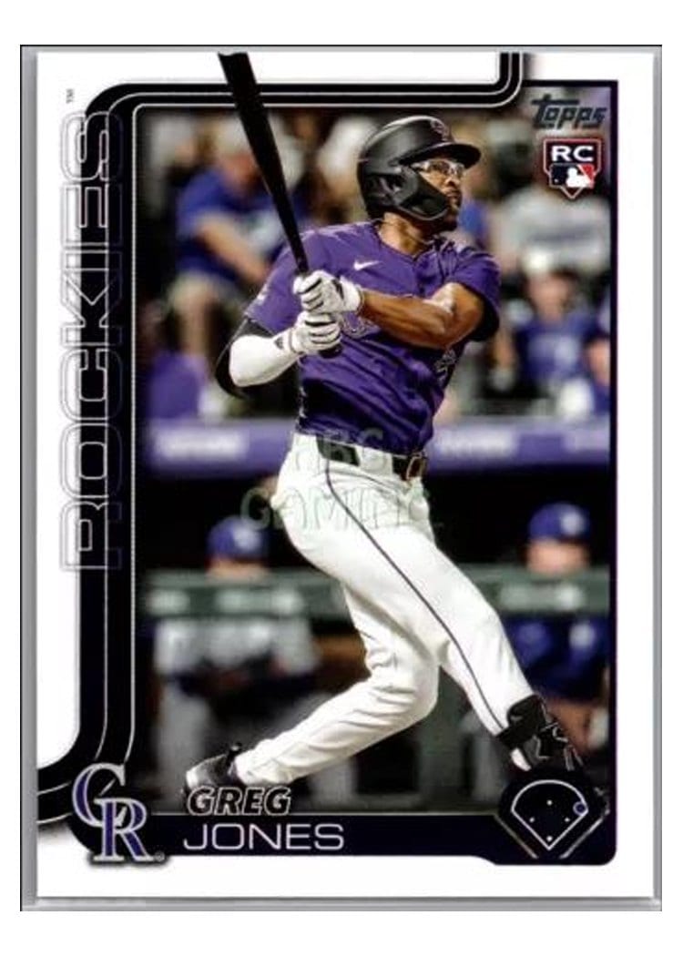 2025 Topps Base Set Greg Jones #36 card
