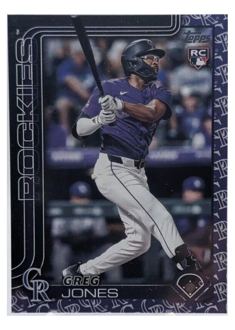 2025 Topps Base Set Greg Jones #36 card