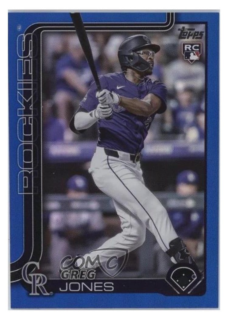 2025 Topps Base Set Greg Jones #36 card
