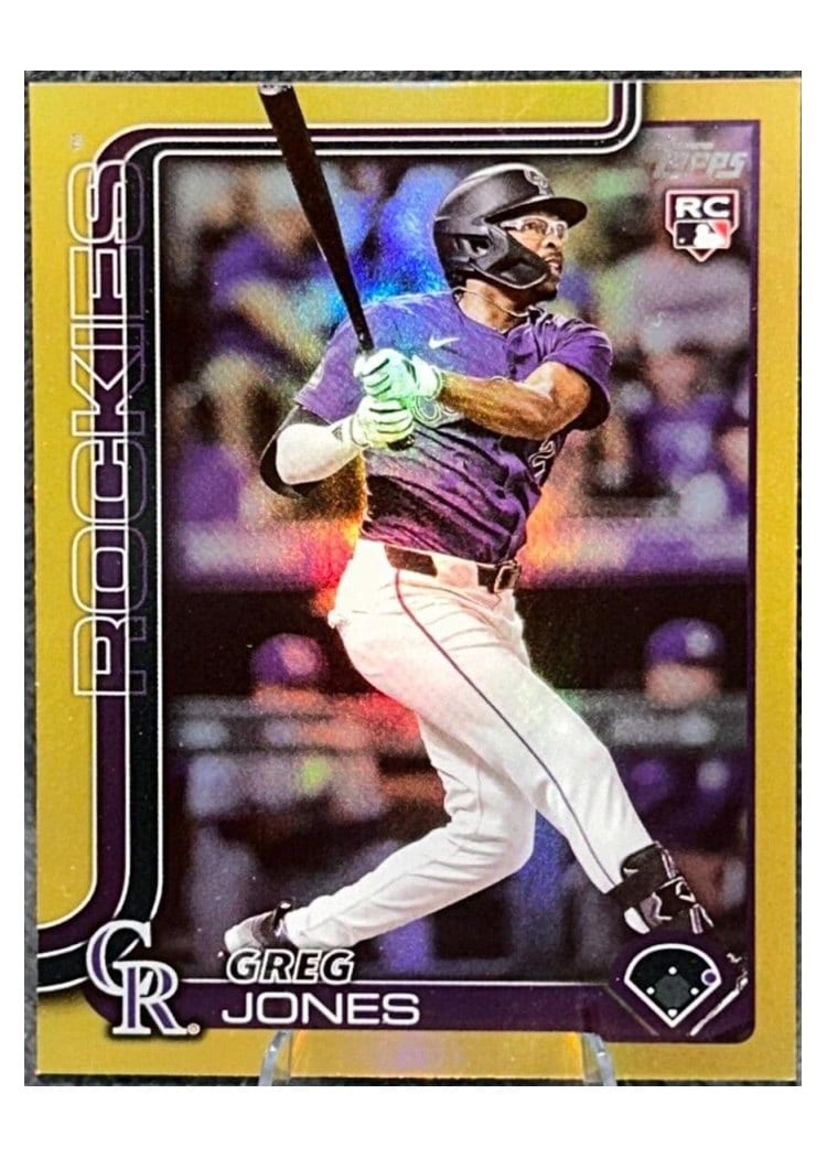 2025 Topps Base Set Greg Jones #36 card