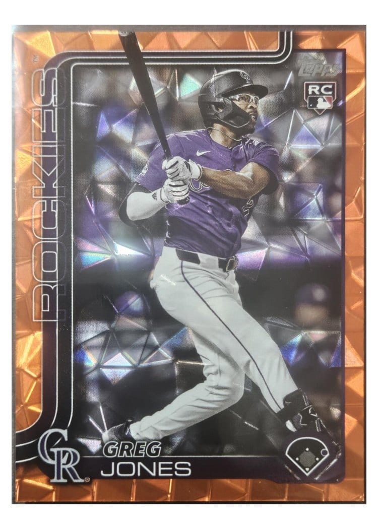 2025 Topps Base Set Greg Jones #36 card