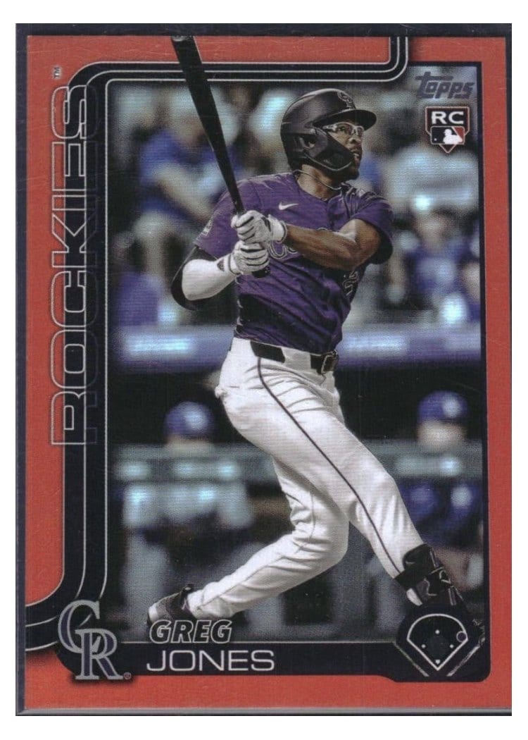 2025 Topps Base Set Greg Jones #36 card