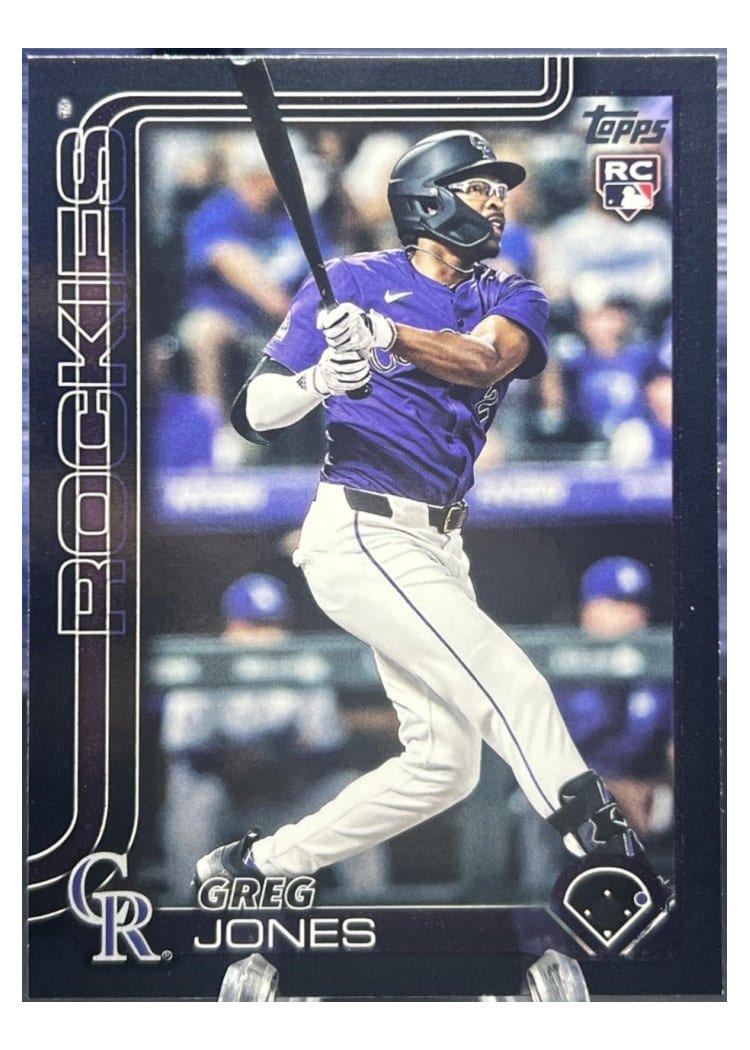 2025 Topps Base Set Greg Jones #36 card