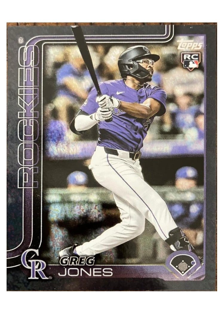 2025 Topps Base Set Greg Jones #36 card