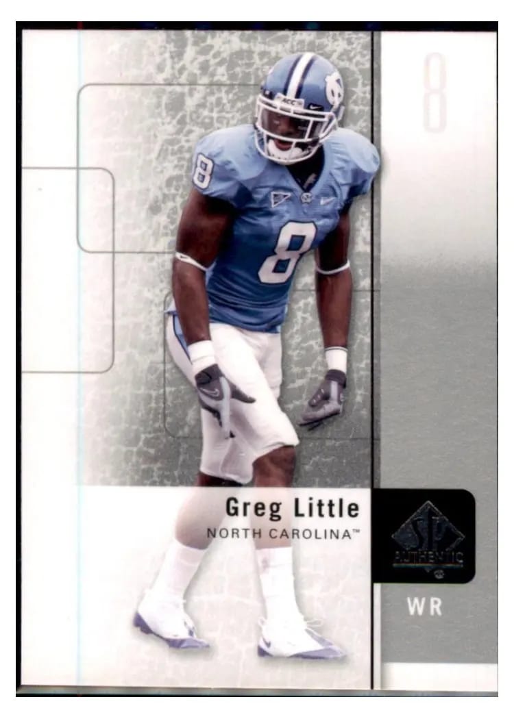 2011 SP Authentic Greg Little #10 card
