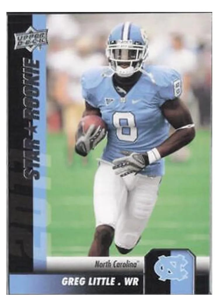 2011 Upper Deck Greg Little #65 card