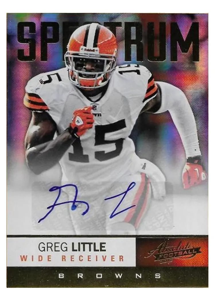 2012 Panini Absolute Greg Little #11 card