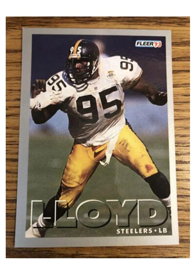 1993 Fleer Greg Lloyd #112 card