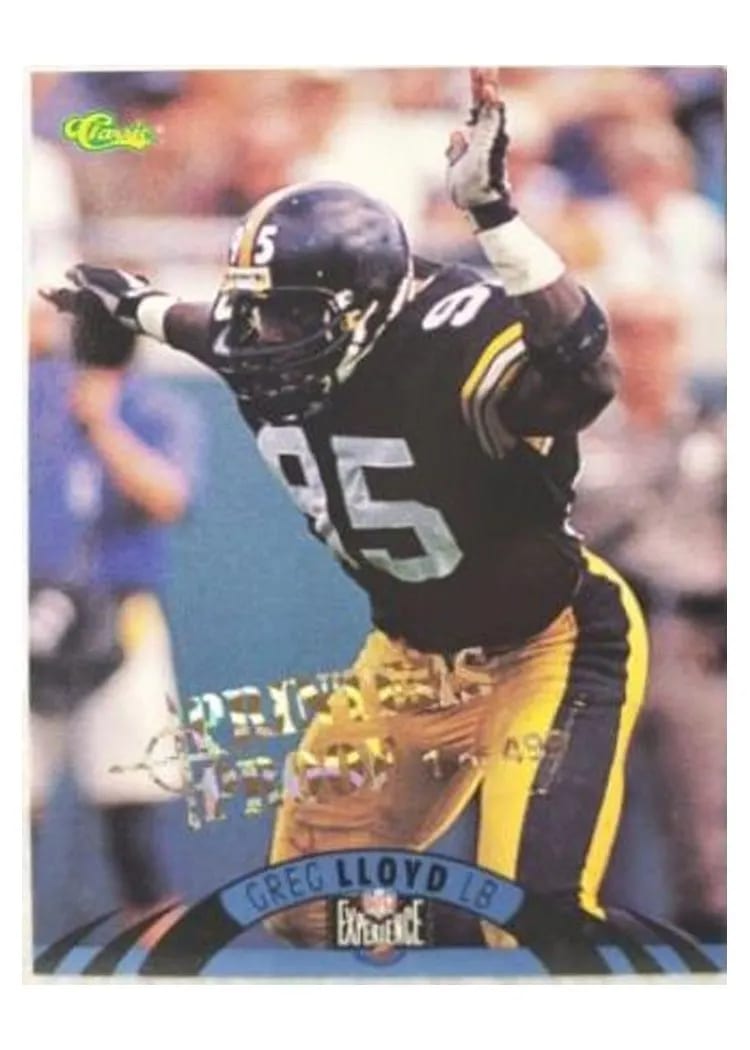 1995 Classic Greg Lloyd #95 card