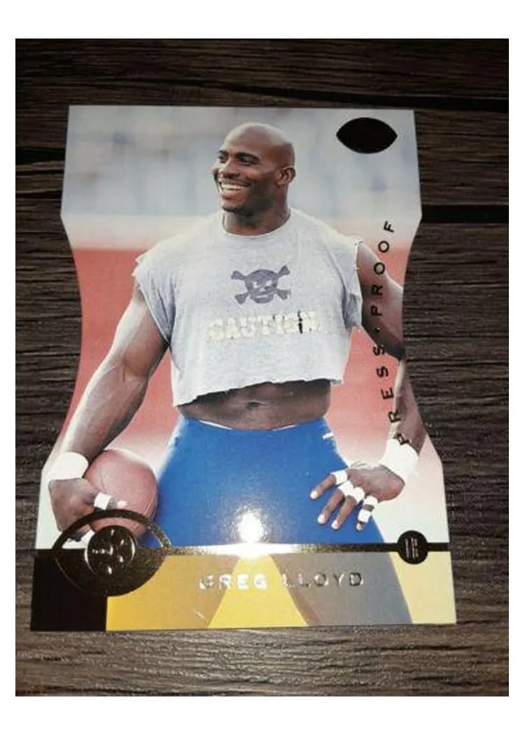 1996 Leaf Greg Lloyd Press Proof #19 card
