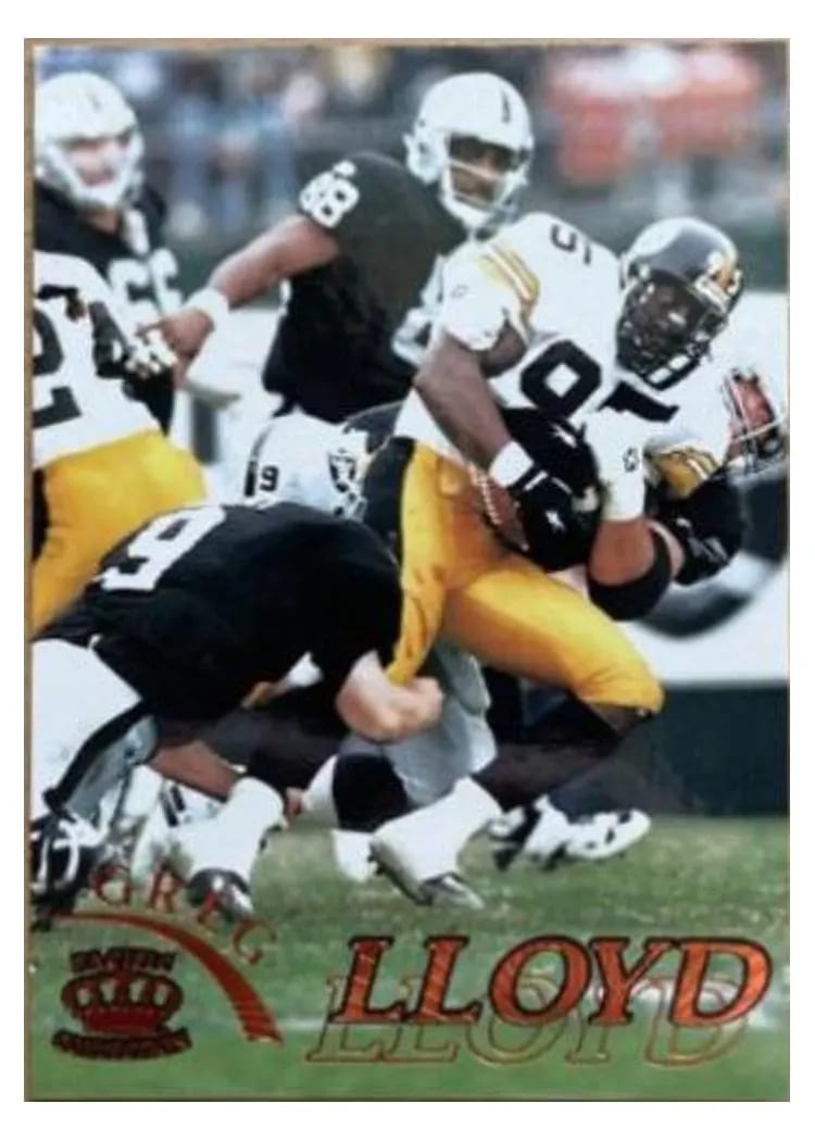 1996 Pacific Gridiron Greg Lloyd Red #95 card