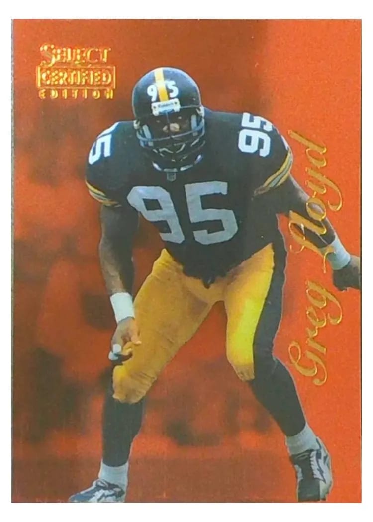 1996 Select Certified Greg Lloyd #66 card