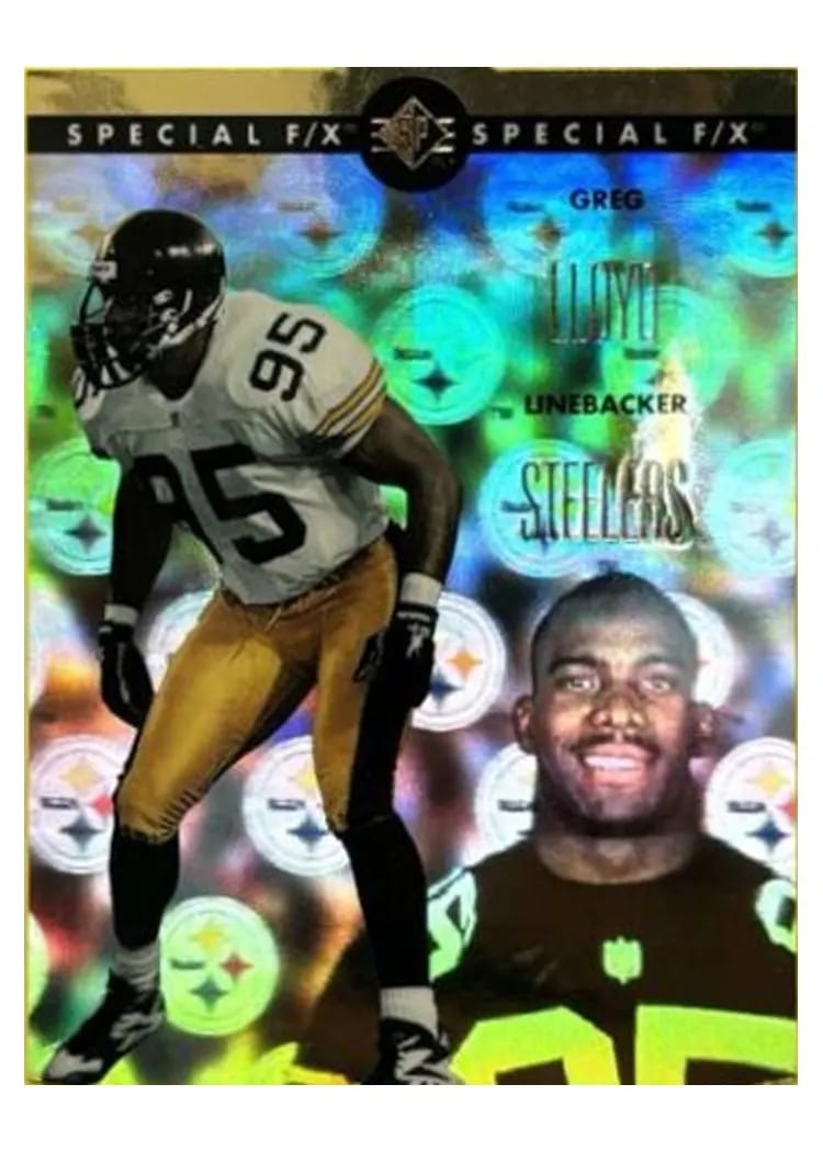 1996 SP Holoview Greg Lloyd #16 card