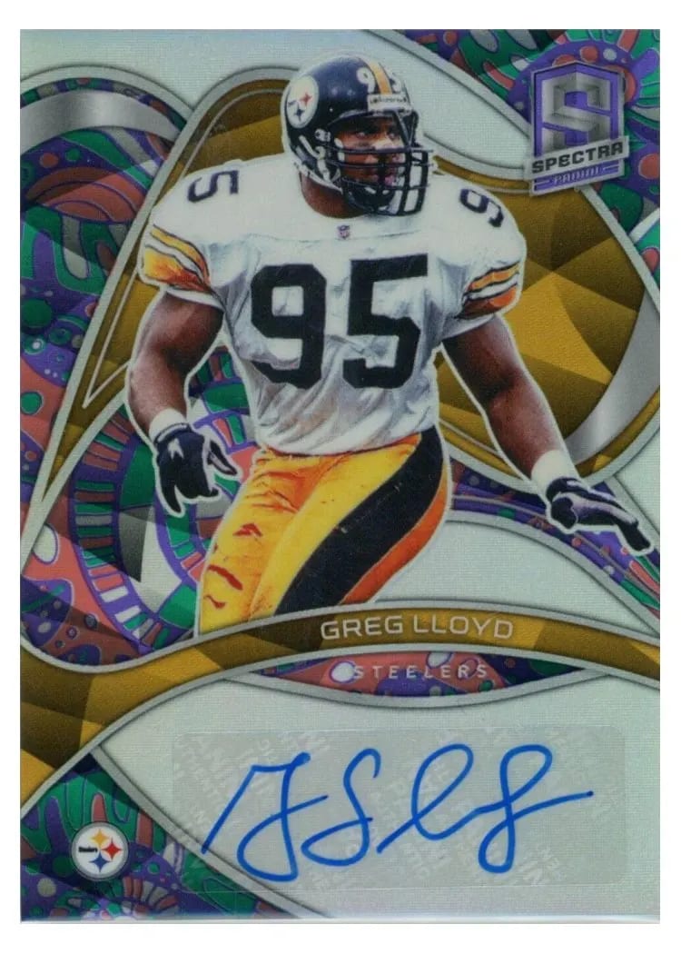 2022 Panini Spectra Signatures Greg Lloyd #SIG-GLL card