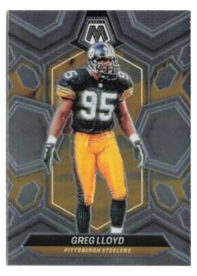 2024 Panini Mosaic Base Set Greg Lloyd Orange #233 card