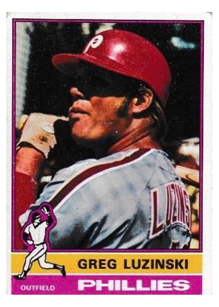 1976 Topps Greg Luzinski #610 card