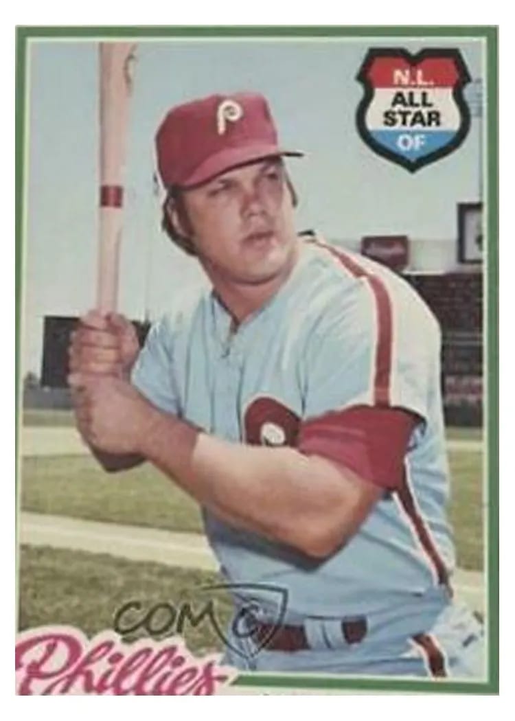 1978 O Pee Chee Greg Luzinski #42 card