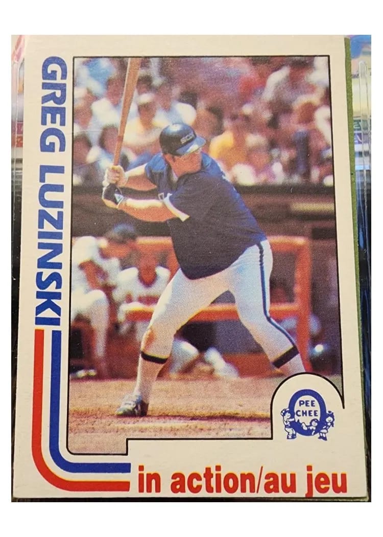 1982 O Pee Chee Greg Luzinski #69 card