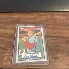 2021 Topps Chrome Platinum Anniversary Autographs Greg Luzinski #PA-GL card