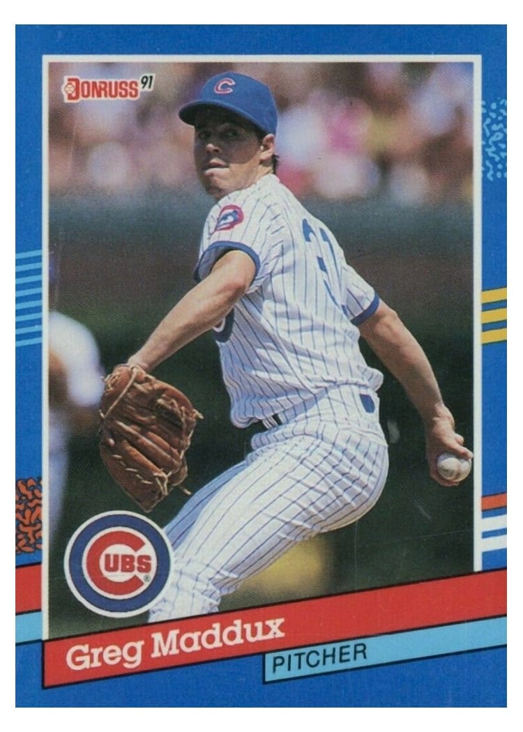1991 Donruss Base Set Greg Maddux #374 card