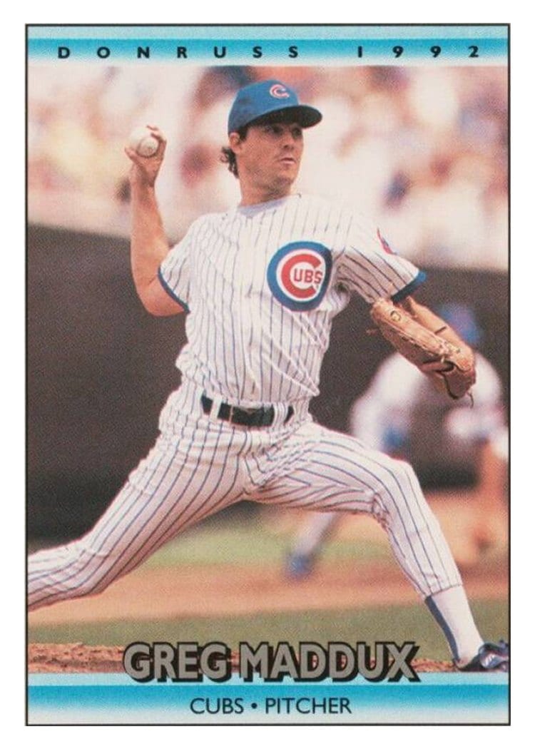 1992 Donruss Base Set Greg Maddux #520 card
