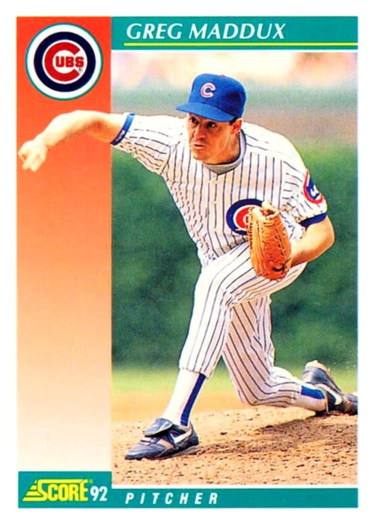 1992 Score Base Set Greg Maddux #269 card