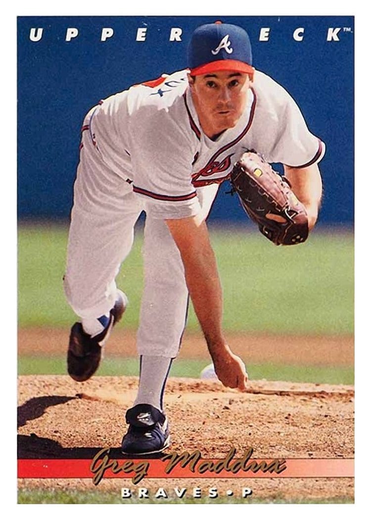 1993 Upper Deck Base Set Greg Maddux #535 card