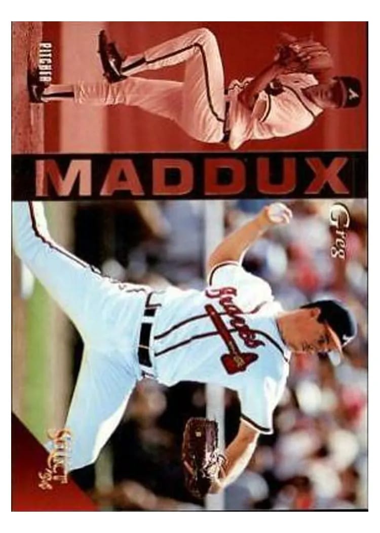 1994 Select Greg Maddux #2 card
