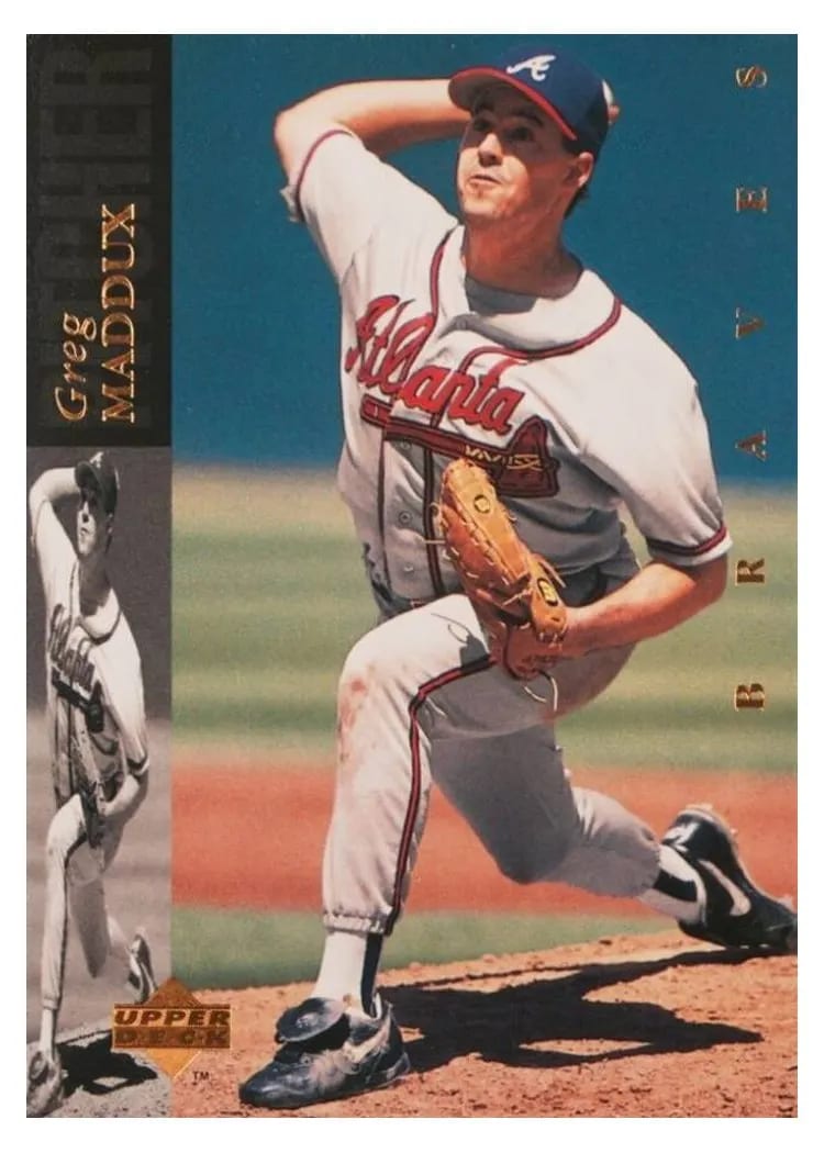 1994 Upper Deck Greg Maddux #320 card