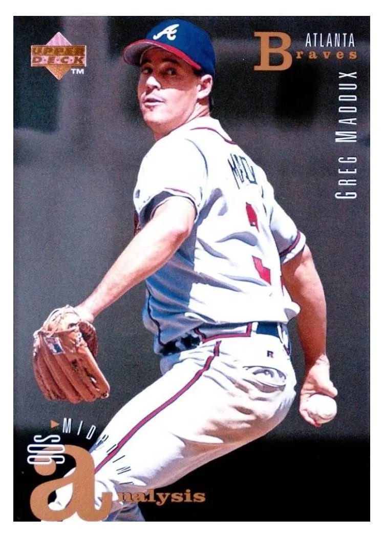 1995 Upper Deck Greg Maddux #101 card