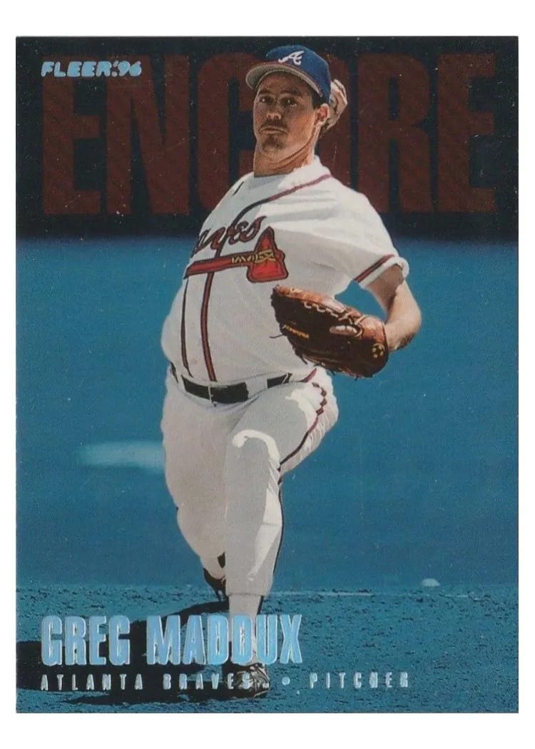 1996 Fleer Update Greg Maddux #U232 card