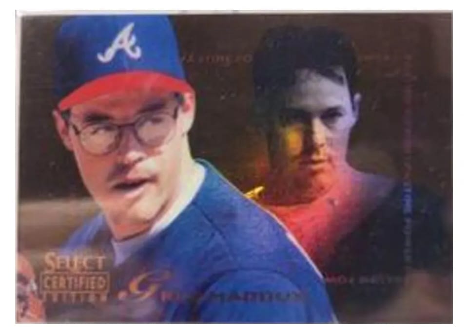 1996 Select Certified Greg Maddux #137 card