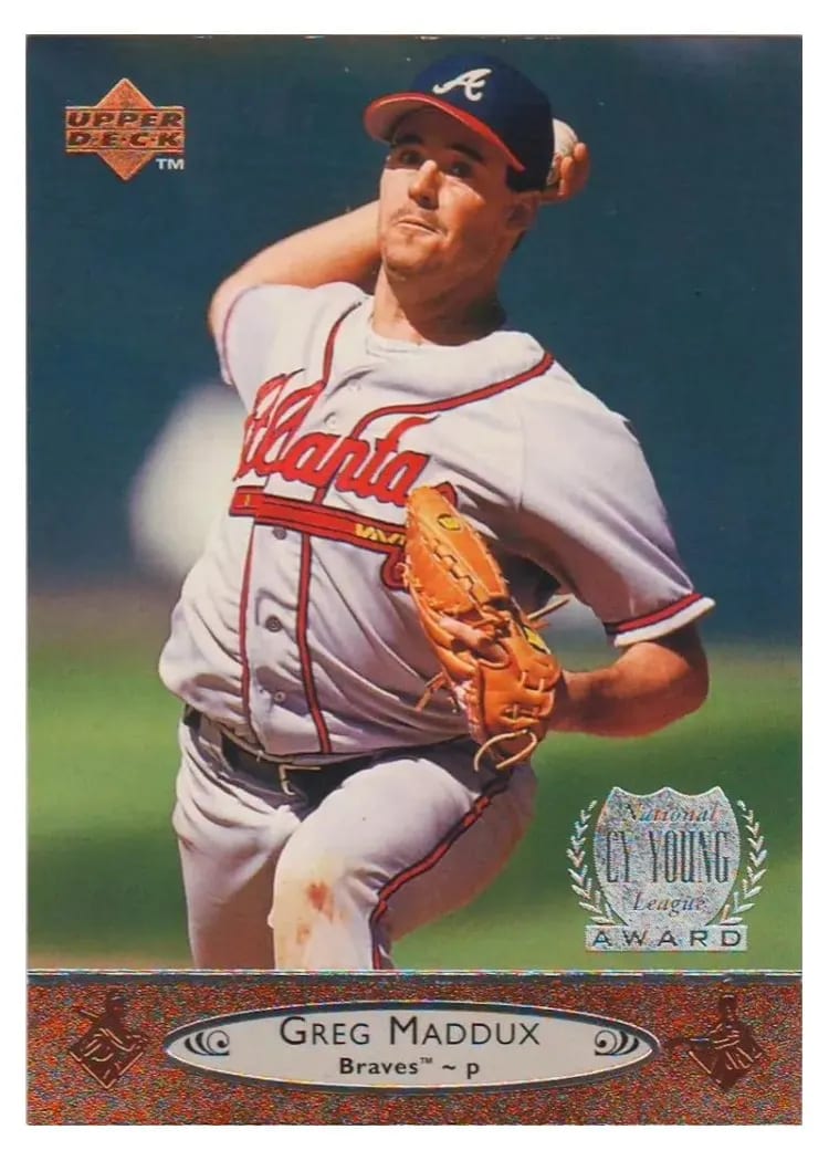 1996 Upper Deck Greg Maddux #10 card