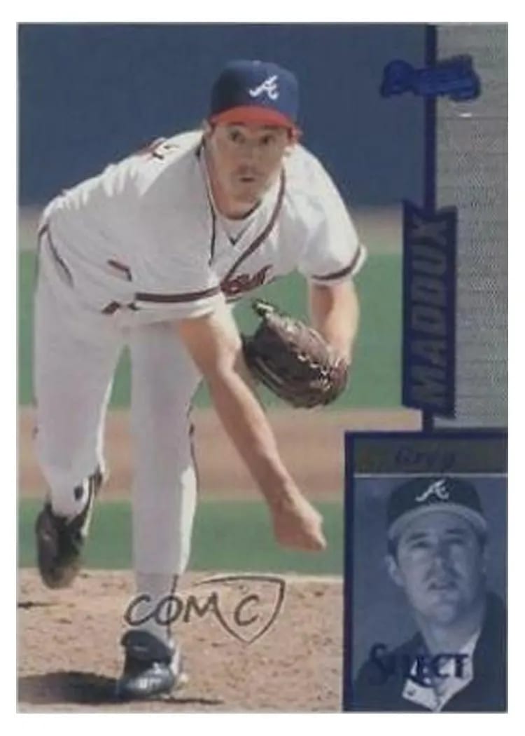 1997 Select Greg Maddux #23 card