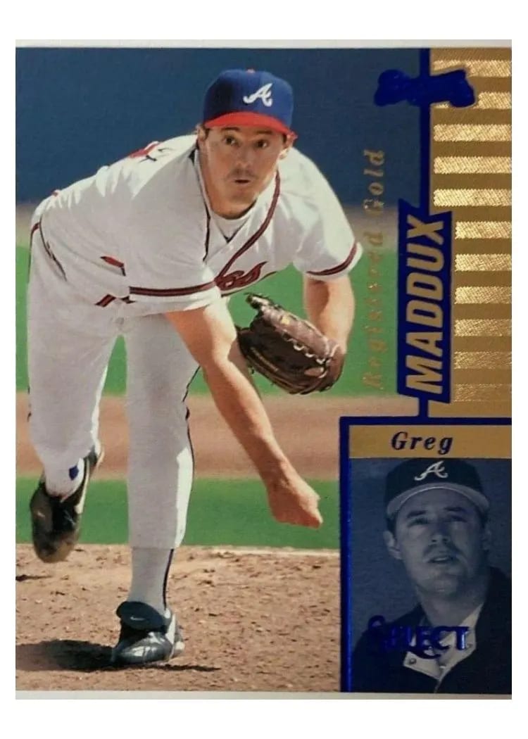 1997 Select Greg Maddux #23 card