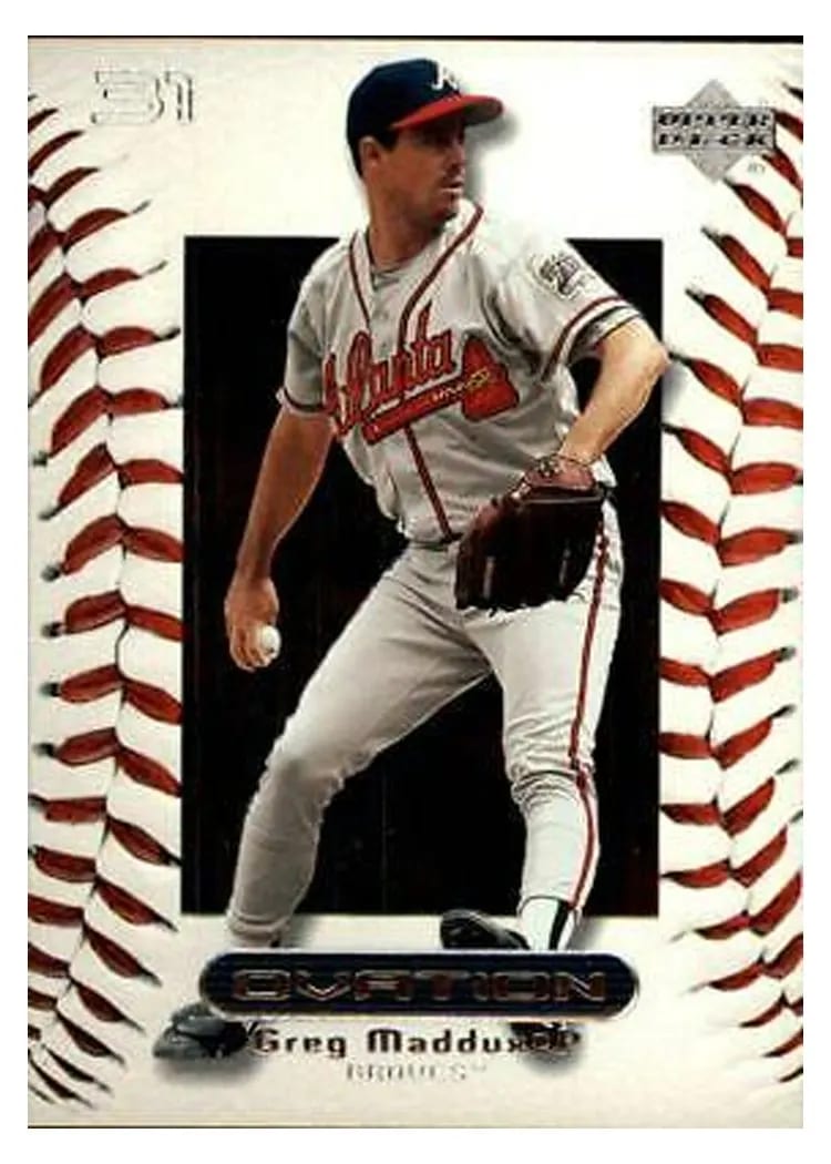 2000 Upper Deck Ovation Greg Maddux #9 card