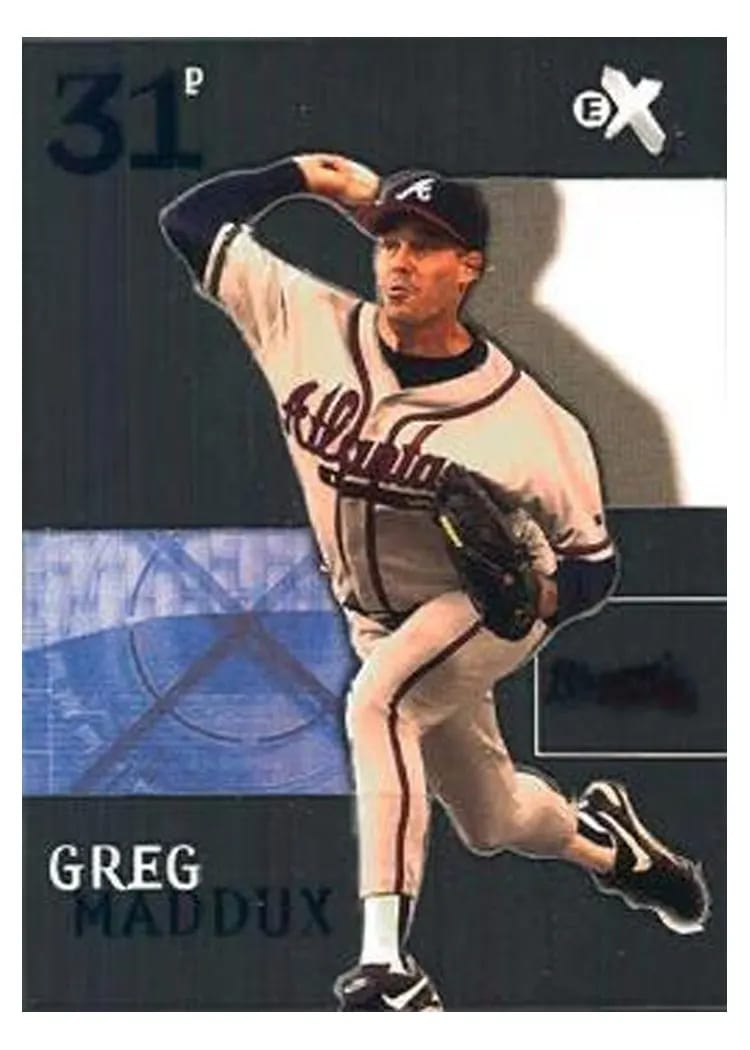 2003 Fleer E-X Greg Maddux #7 card