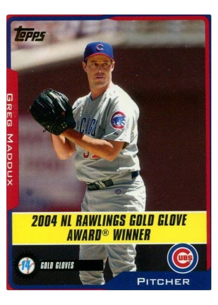 2005 Topps Base Set Greg Maddux #704 card
