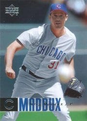2006 Upper Deck Base Set Greg Maddux #92 card