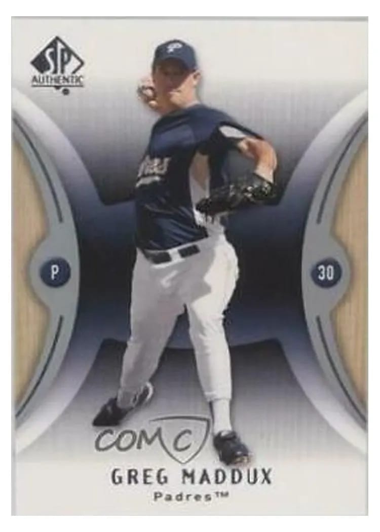 2007 SP Authentic Greg Maddux #41 card