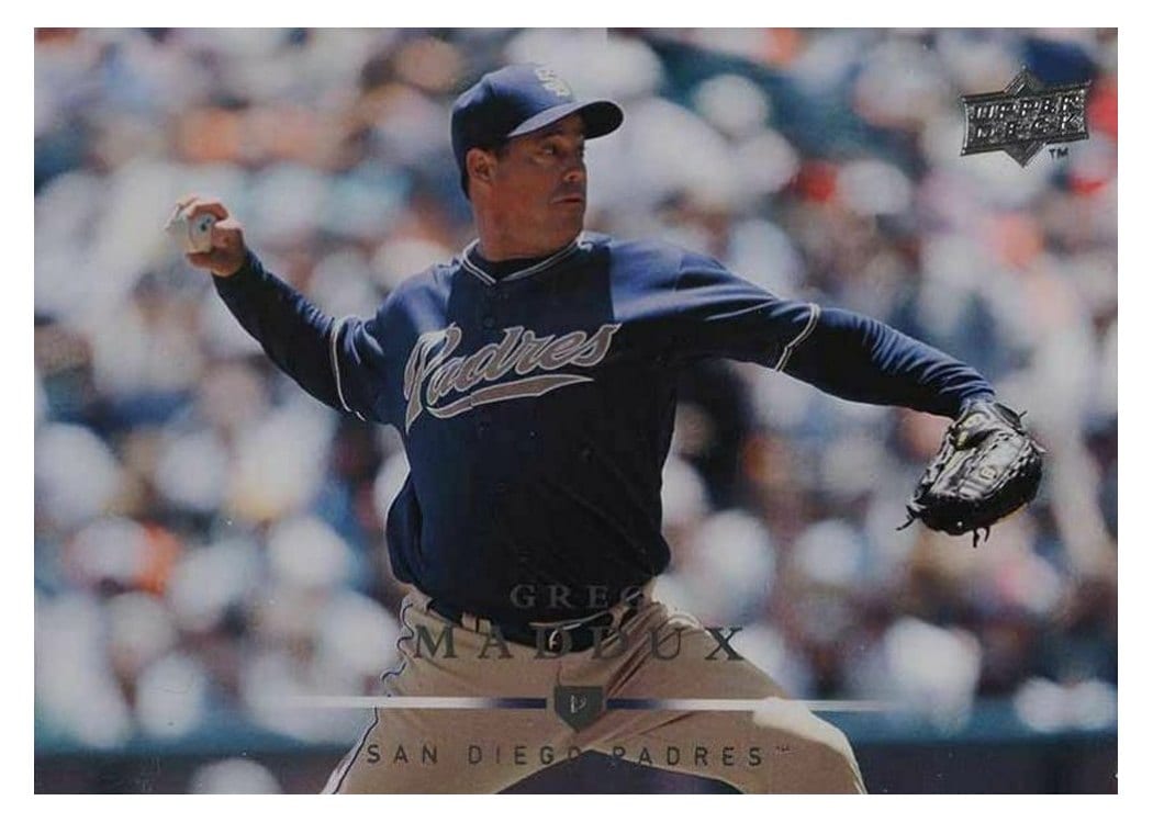 2008 Upper Deck Base Set Greg Maddux #182 card