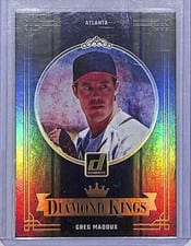 2024 Donruss Diamond Kings Greg Maddux #9 card