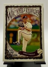 2025 Topps Allen & Ginter Wicked Curves Greg Maddux #WC-17