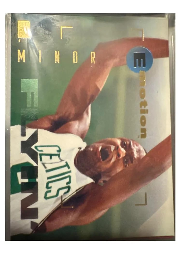1994 E Motion Greg Minor #4 card