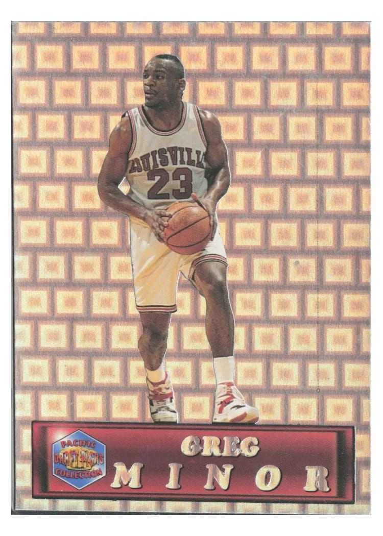 1994 Pacific Prisms Greg Minor #36 card
