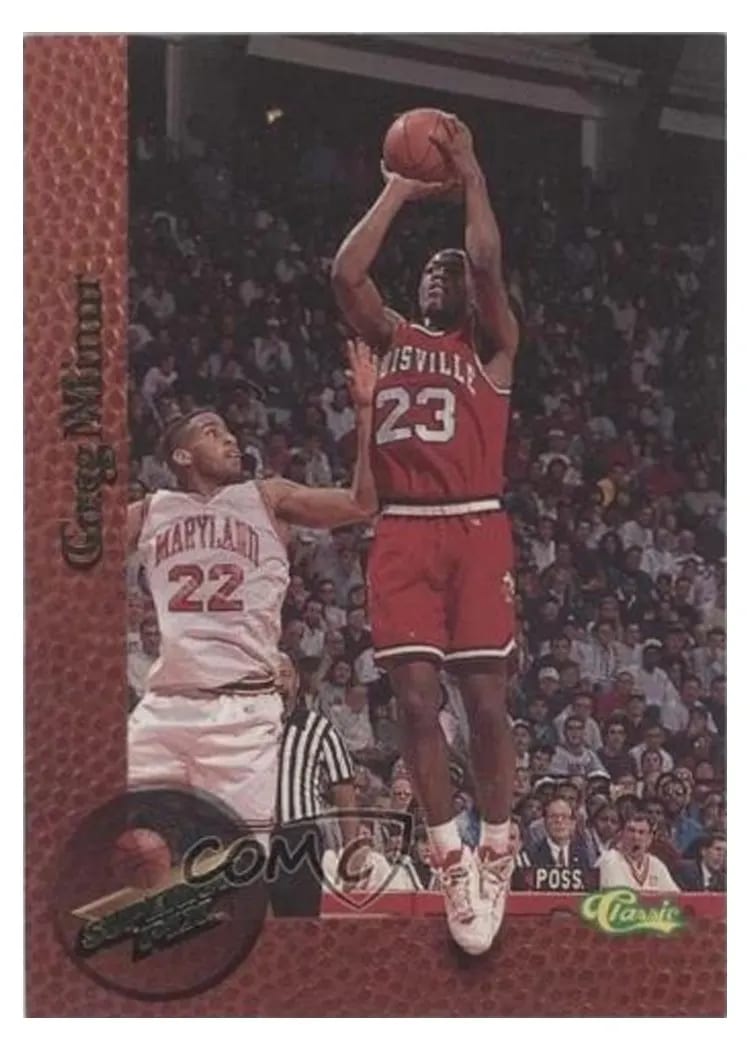 1995 Classic Superior Pix Greg Minor #24 card