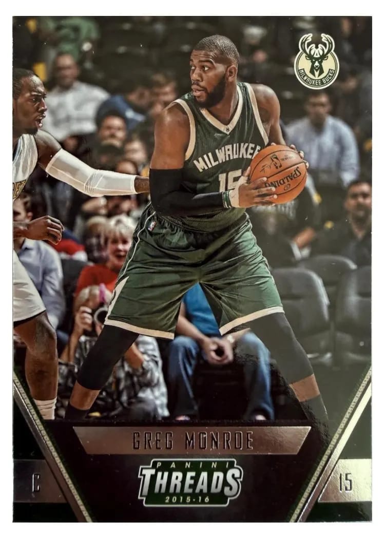 2015 Panini Threads Greg Monroe #105 card