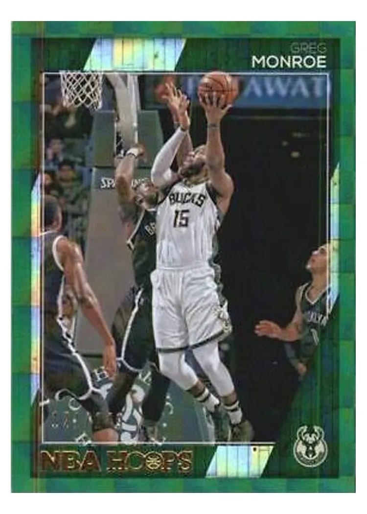 2016 Panini Hoops Greg Monroe Green #9 card