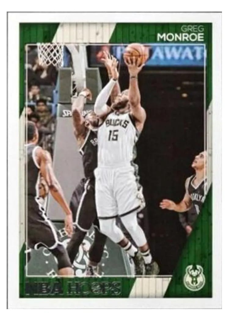 2016 Panini Hoops Greg Monroe Red #9 card