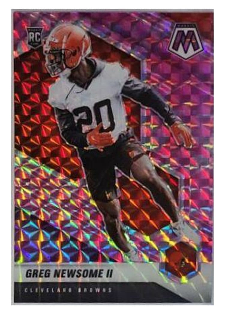 2021 Panini Mosaic Base Set Greg Newsome II #346 card